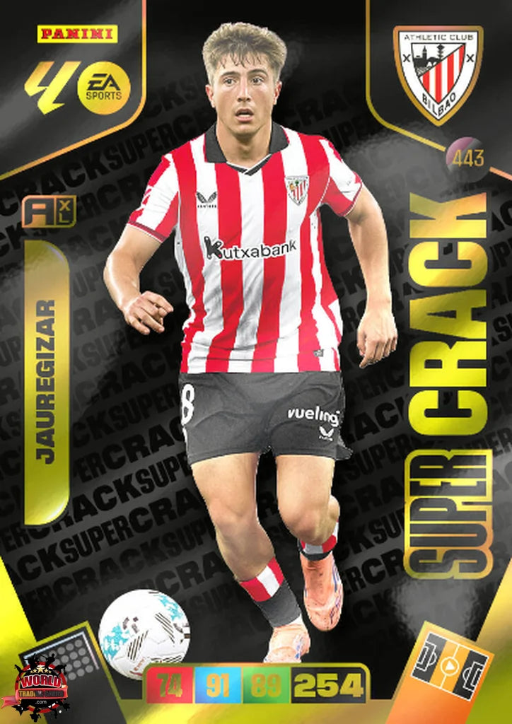 #443 | Adrenalyn XL | La Liga | 2025-2026 | Jauregizar | Athletic Club | Super Crack