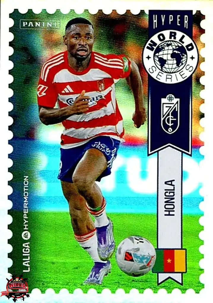 Cromo Trading Card Fútbol-Hongla-Granada CF-Panini La Liga HypermotionV 2025-2026-446-Hyper World Series