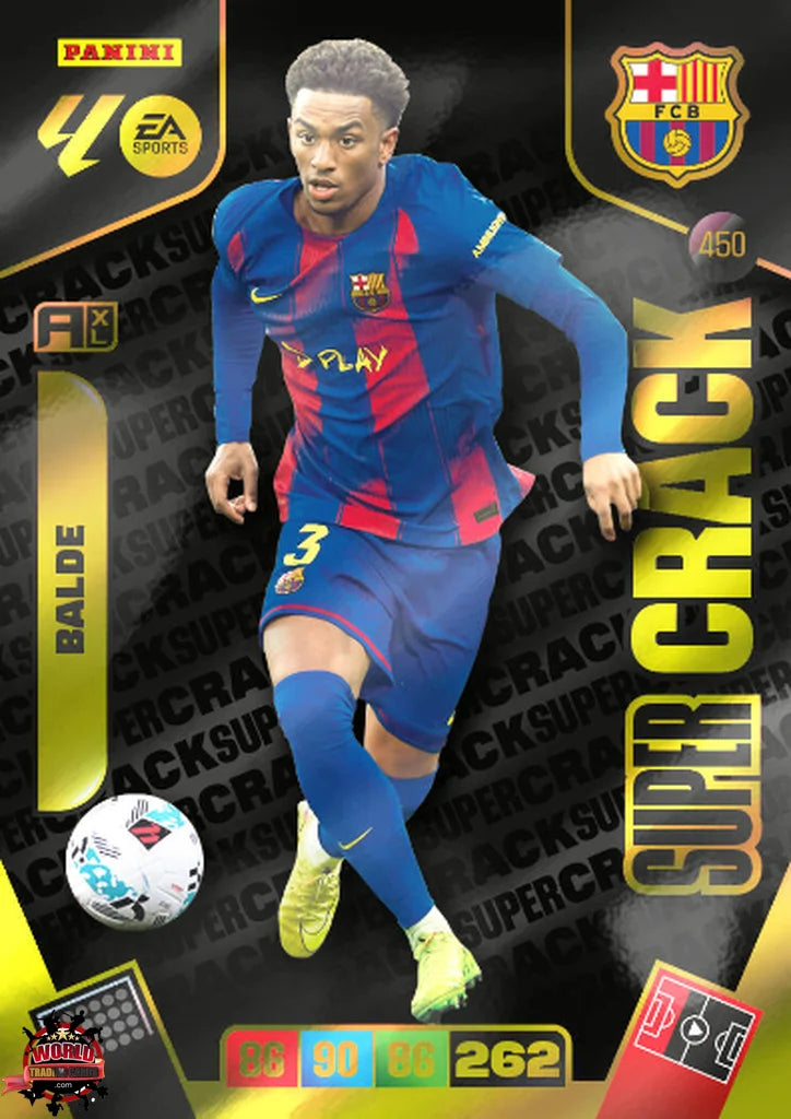 #450 | Adrenalyn XL | La Liga | 2025-2026 | Balde | FC Barcelona | Super Crack