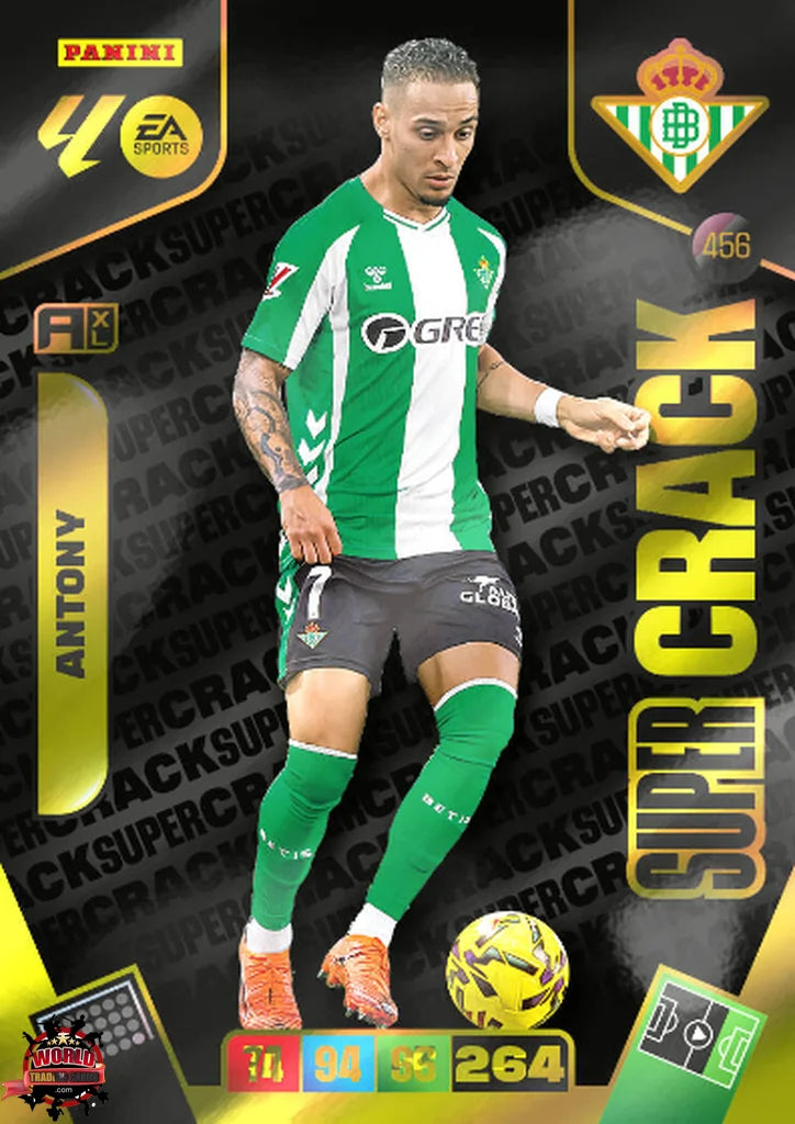 #456 | Adrenalyn XL | La Liga | 2025-2026 | Antony | Real Betis | Super Crack