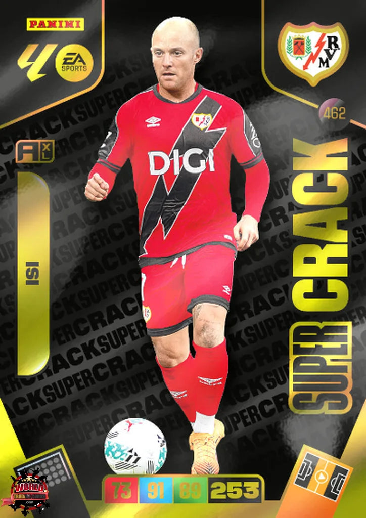 #462 | Adrenalyn XL | La Liga | 2025-2026 | Isi | Rayo Vallecano | Super Crack