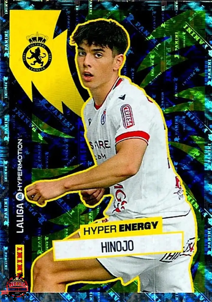Cromo Trading Card Fútbol-Hinojo-Cultural Leonesa-Panini La Liga HypermotionV 2025-2026-468-Hyper Energy