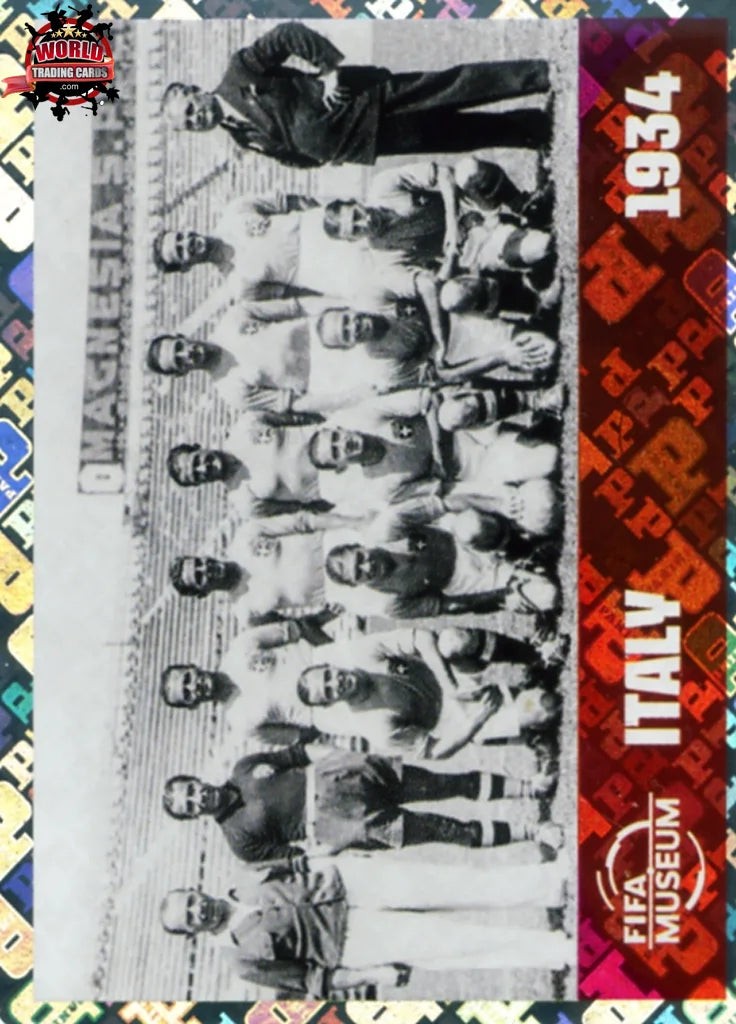 #FWC009 | Panini | Fifa World Cup Stickers | 2026 | Italy 1934 | FIFA World Cup History | Foil - International version
