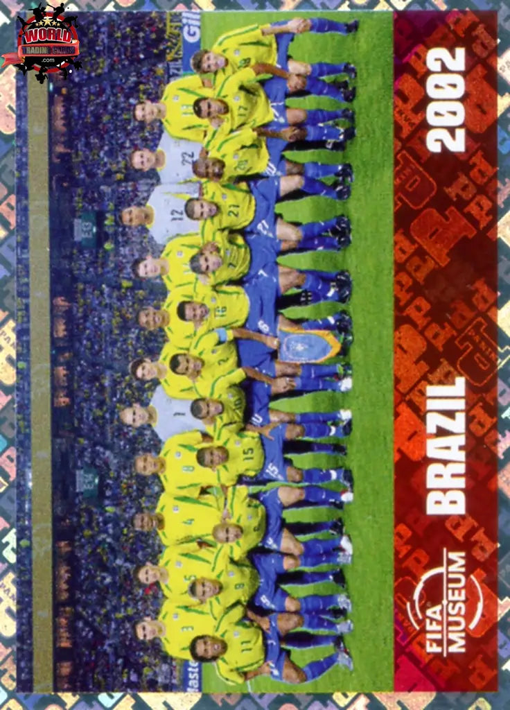 #FWC016 | Panini | Fifa World Cup Stickers | 2026 | Brazil 2002 | FIFA World Cup History | Foil - International version