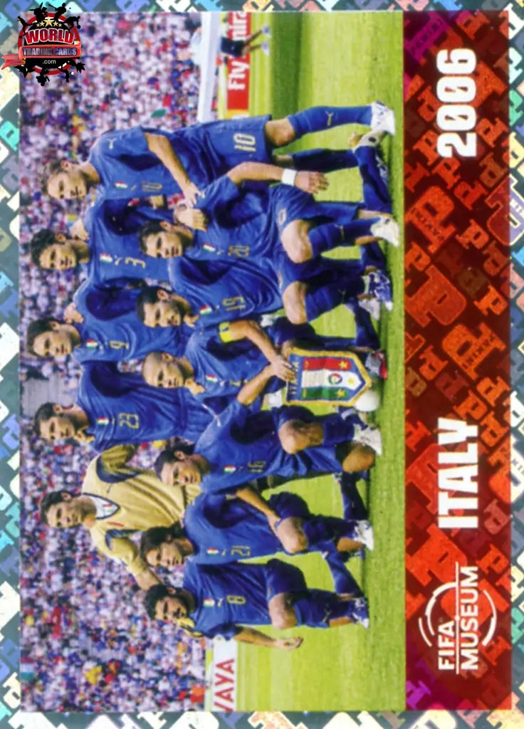 #FWC017 | Panini | Fifa World Cup Stickers | 2026 | Italy 2006 | FIFA World Cup History | Foil - International version