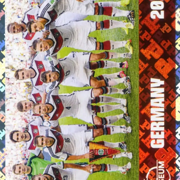 Trading Card Soccer-Germany 2014-FIFA World Cup History-Panini
