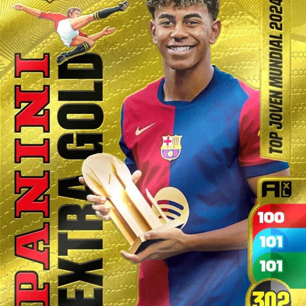 Panini Adrenalyn XL La Liga 2024/2025 - PANINI EXTRA GOLD - LAMINE YAM