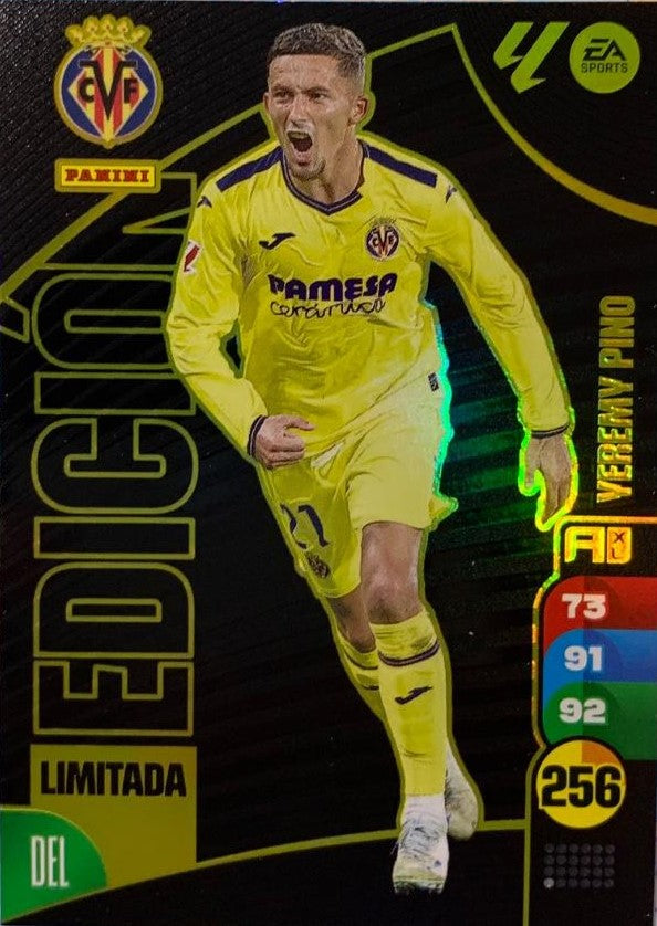 Panini Adrenalyn XL La Liga 2024/2025 - YEREMI PINO - Limited Edition - RAW Chrome