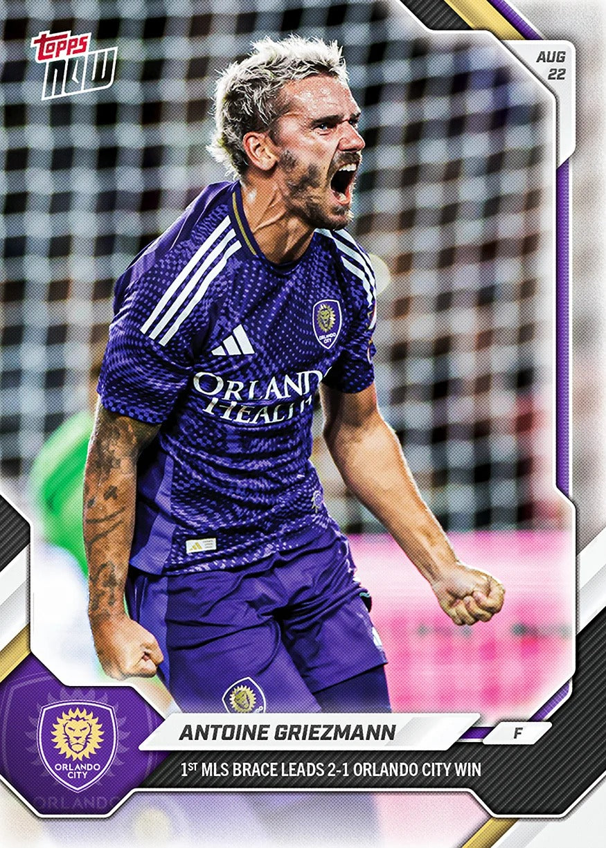 2026 | Topps | Now | MLS | Antoine Griezmann | Base | #067 | Limited Editions | BAJO PEDIDO | ENVÍO 30 días aproximadamente desde la fecha de compra.