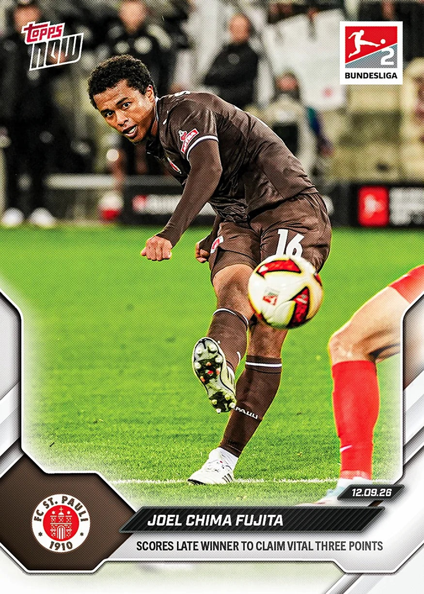 2026-27 | Topps | Now | Bundesliga | #016 | Joel Chima Fujita | Base