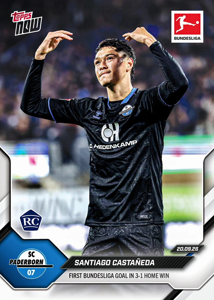 2026-27 | Topps | Now | Bundesliga | #027 | Santiago Castañeda | Base