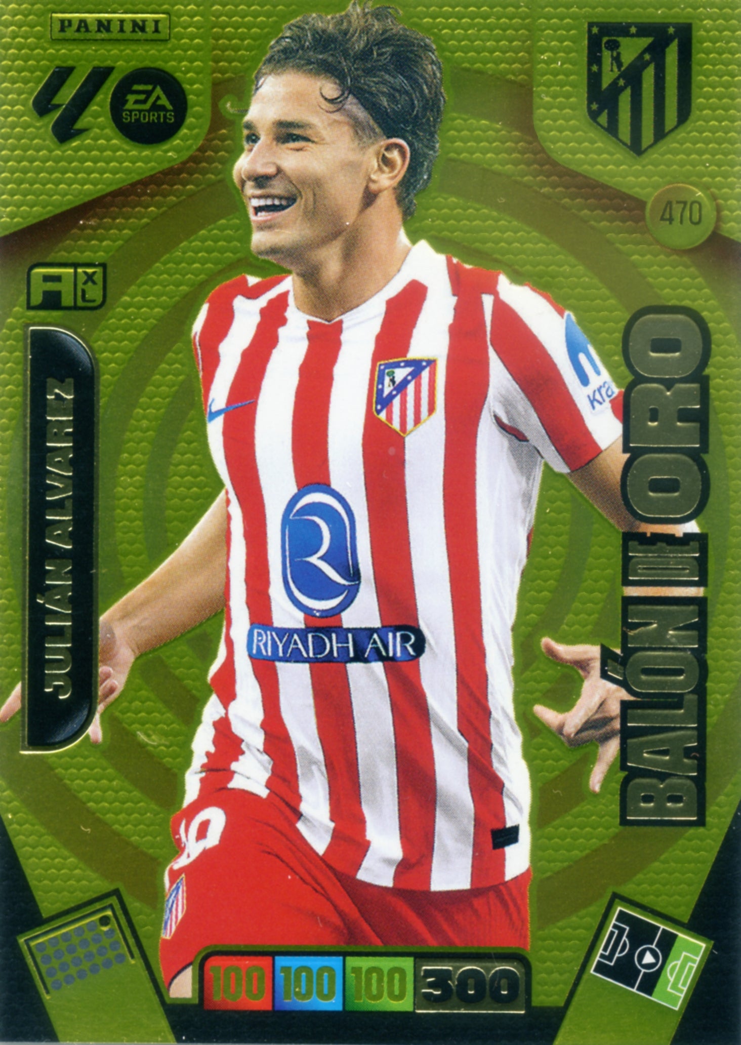 Julian Alvarez - Atl. Madrid - Balón de Oro - Panini Adrenalyn XL La Liga - 2025-2026