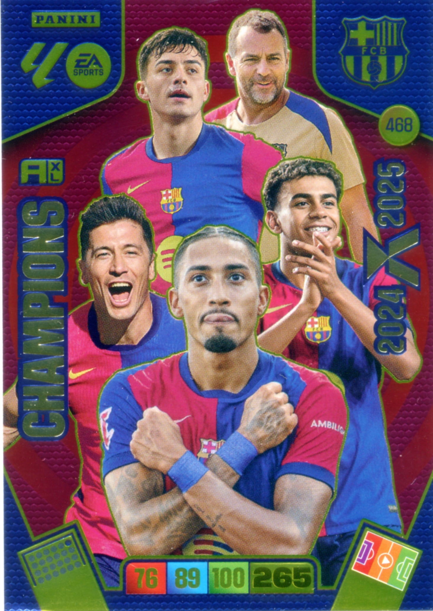 Champions Card - Barcelona - Panini Adrenalyn XL La Liga - 2025-2026