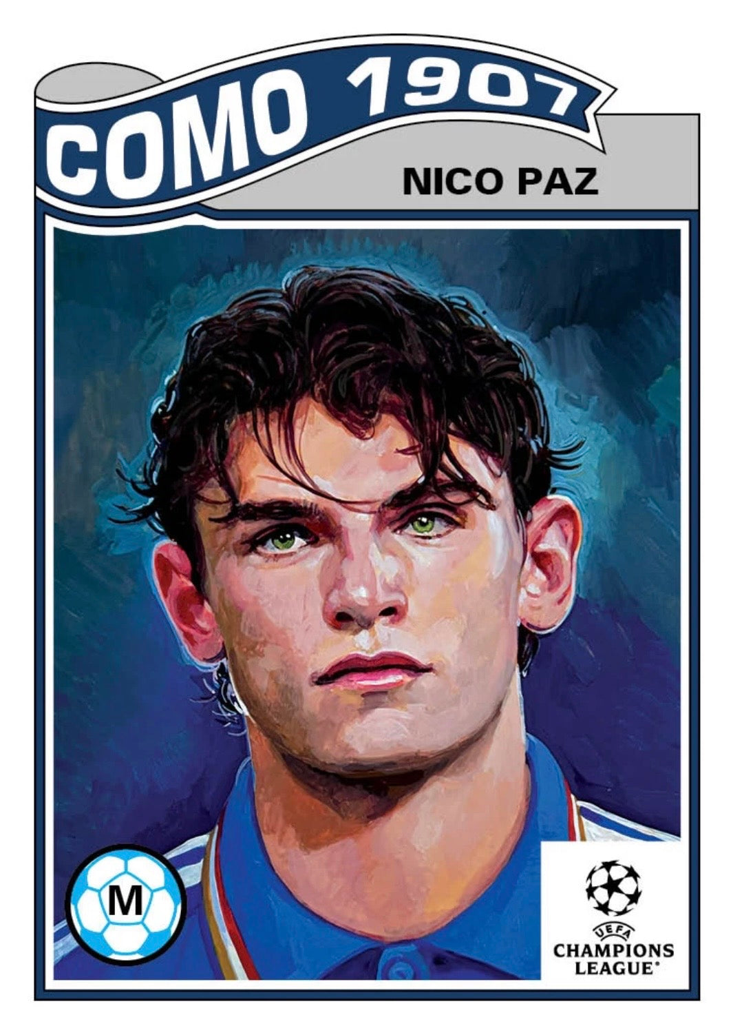 2026 | Topps | Living Set | UCC | #915 | Nico Paz | Como | Base