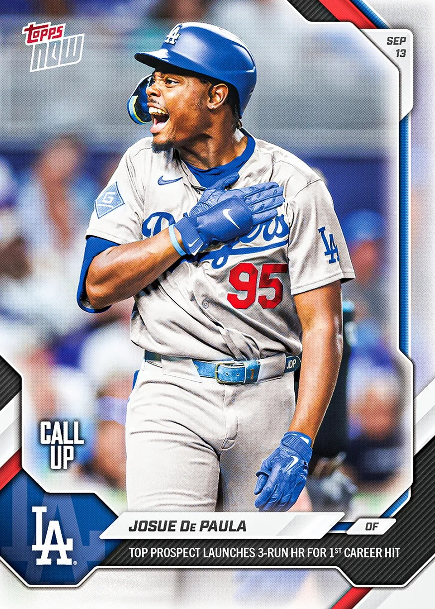 2026 | Topps | Now | MLB | #668 | Josue De Paula | Base