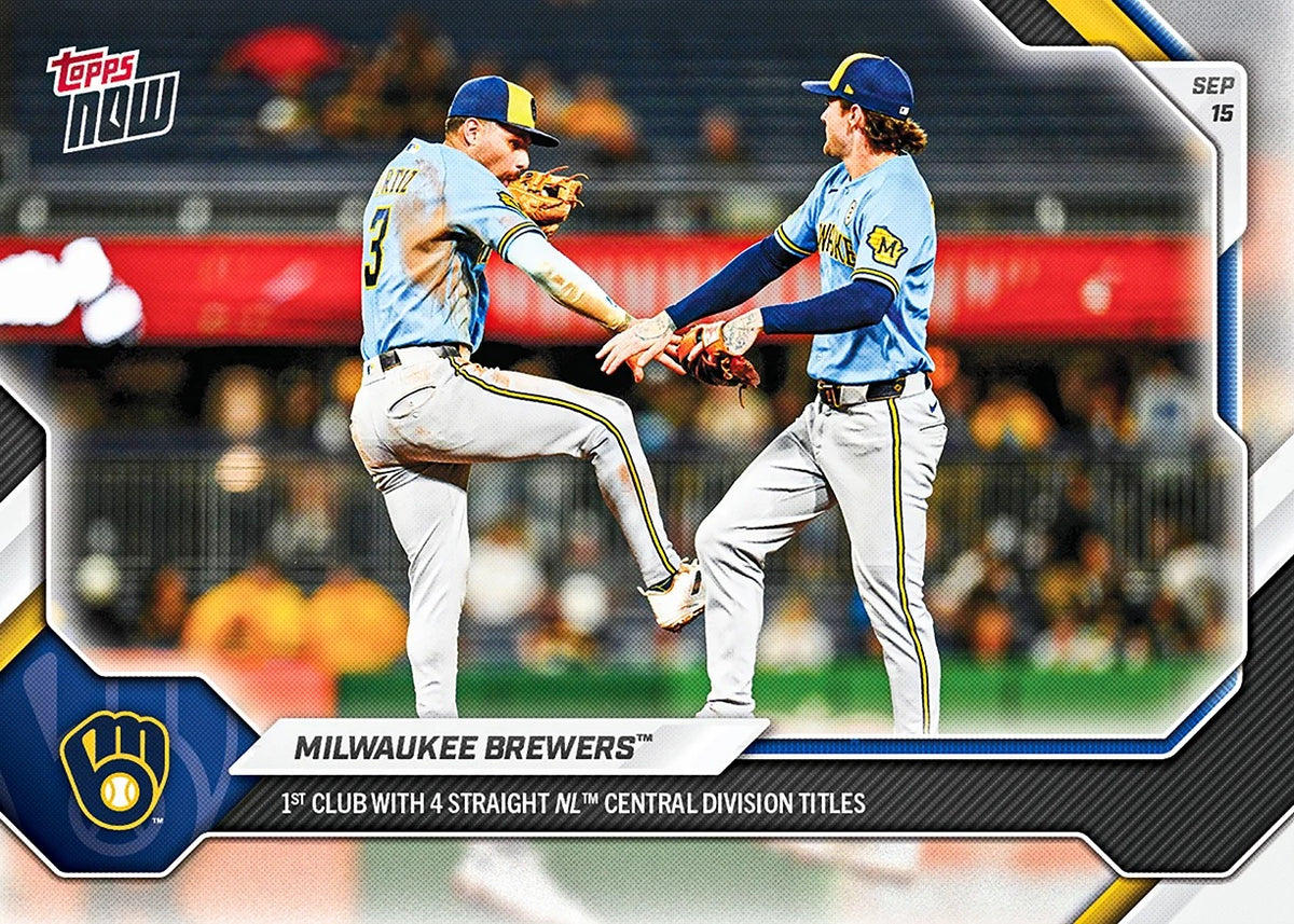 2026 | Topps | Now | MLB | #681 | Milwaukee Brewers | Base