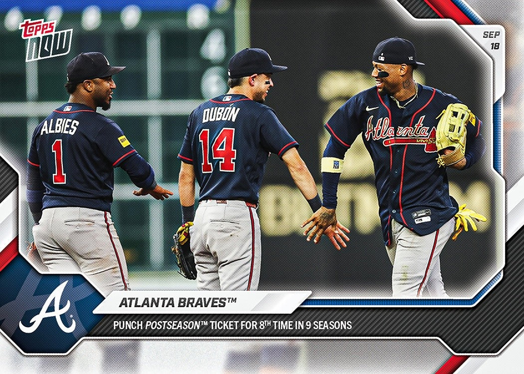 2026 | Topps | Now | MLB | #689 | Atlanta Braves | Base