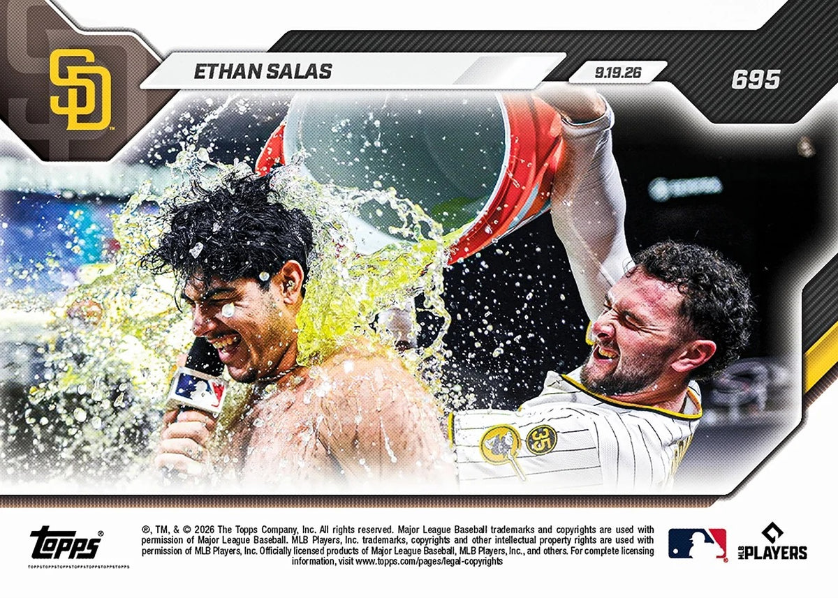 2026 | Topps | Now | MLB | #695 | Ethan Salas | Base