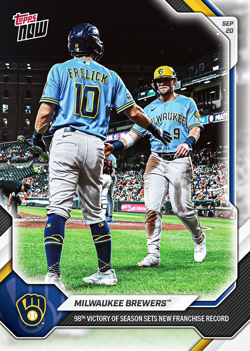 2026 | Topps | Now | MLB | #699 | Milwaukee Brewers | Base