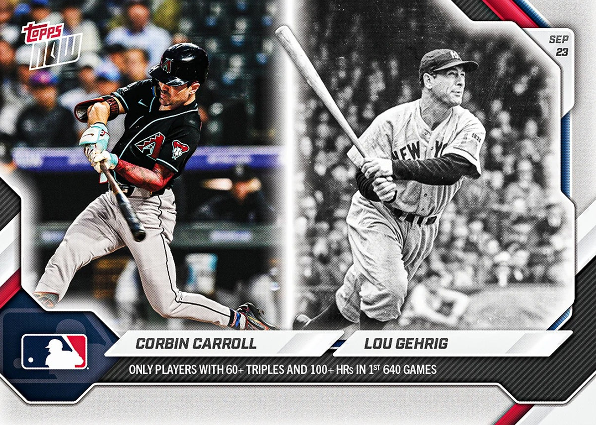 2026 | Topps | Now | MLB | #710 | Corbin Carroll / Lou Gehrig | Base