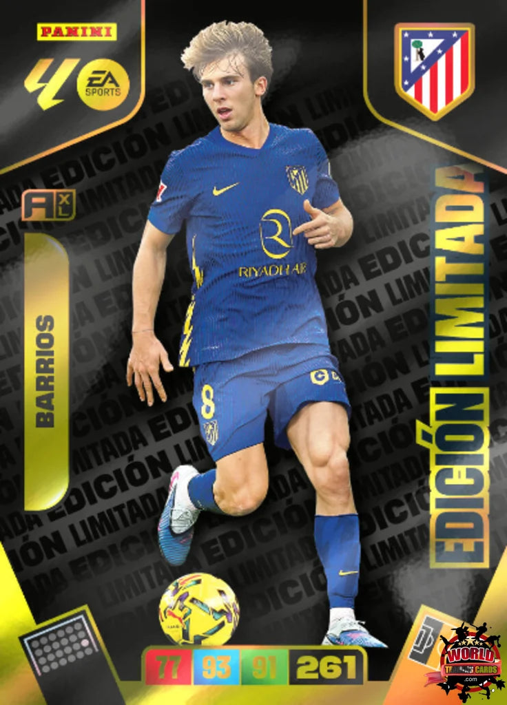 #EL021 | Panini | Adrenalyn XL | La Liga | 2025-2026 | Barrios | Atlético de Madrid | Limited Edition