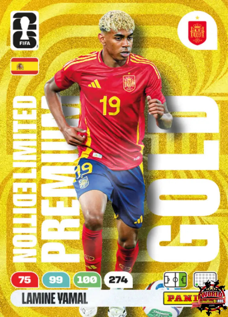 #PGLE6|Panini|Adrenlyn XL|FIFA World Cup|2026|Lamine Yamal|Premium Gold Limited Edition