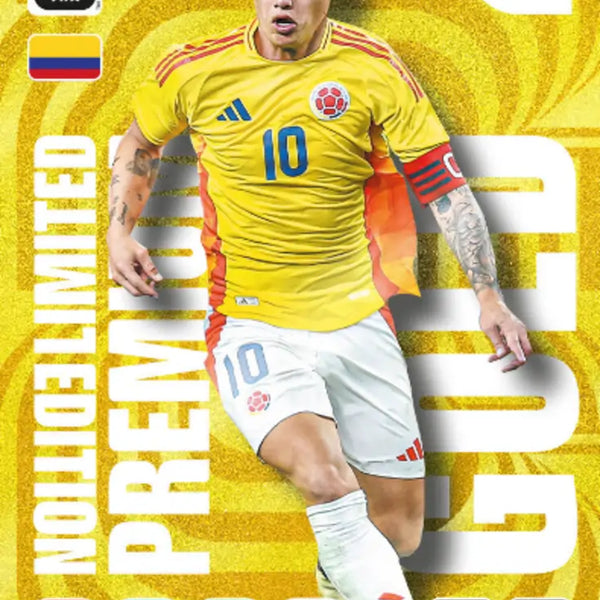 Football Trading Card-James Rodríguez-Colombia-Panini Adrenalyn XL