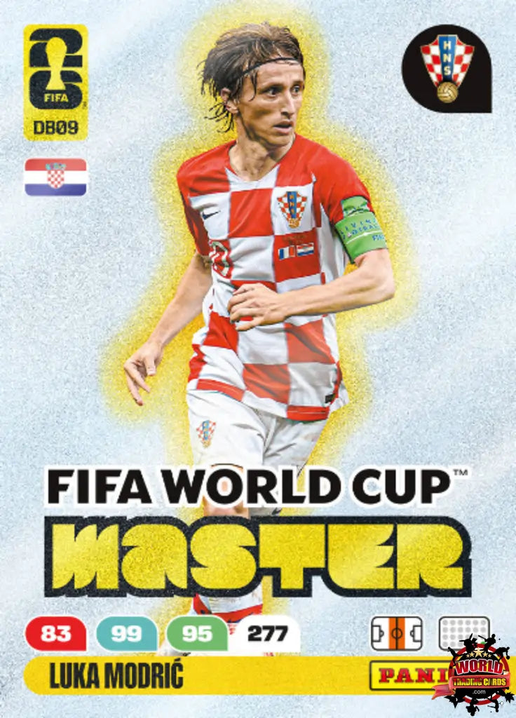 #M09|Panini|Adrenlyn XL|FIFA World Cup|2026|Luka Modrić|Master