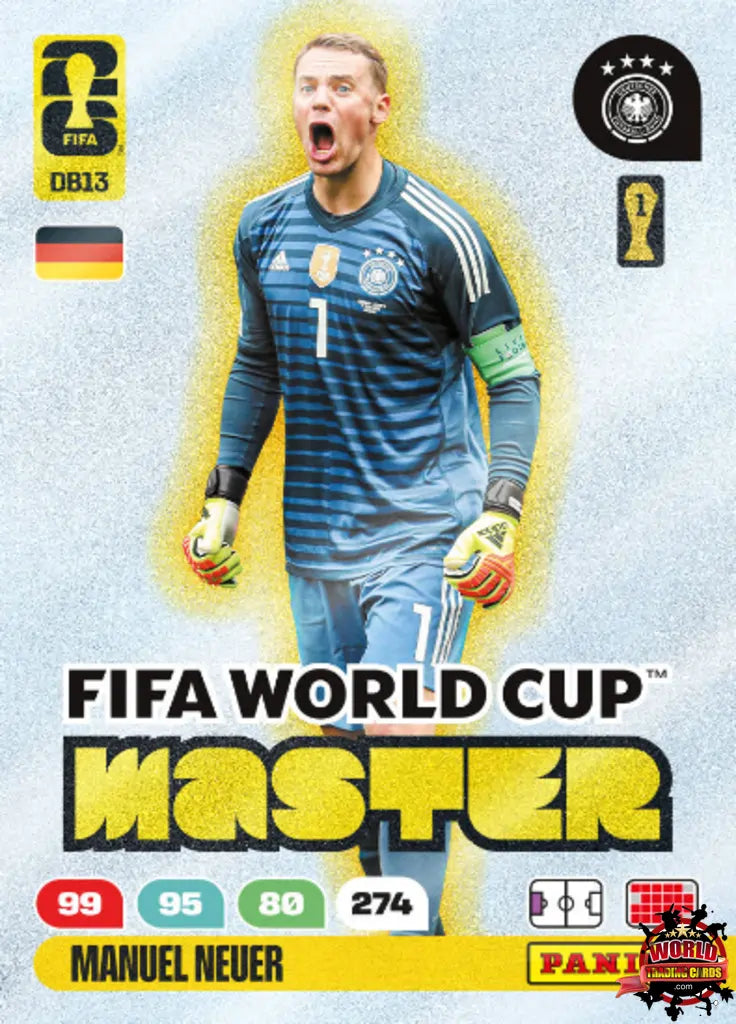 #M13|Panini|Adrenlyn XL|FIFA World Cup|2026|Manuel Neuer|Master