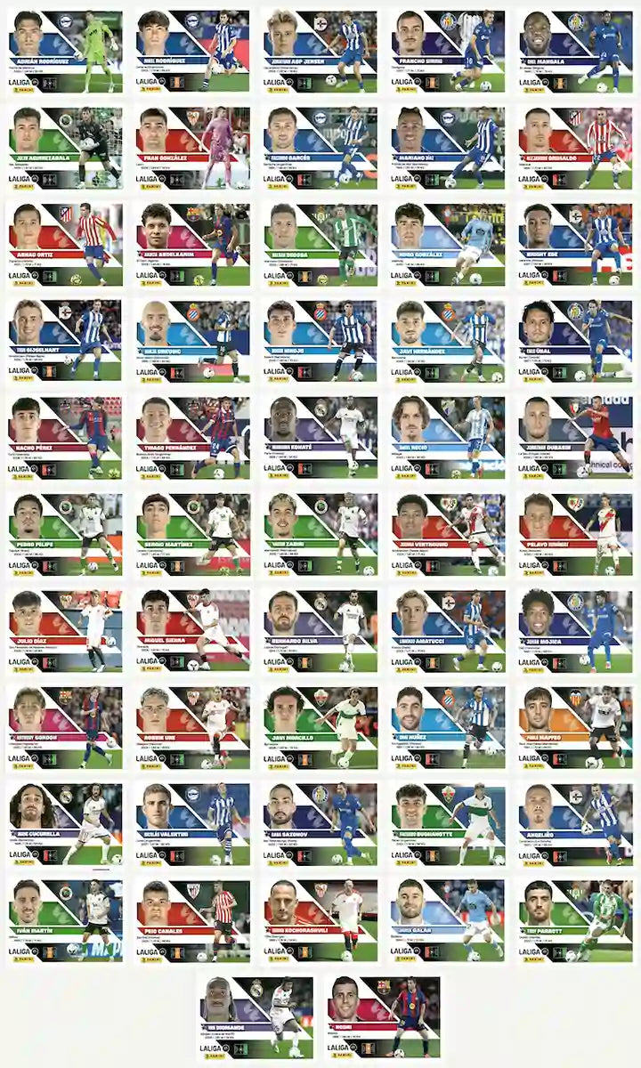 Panini | Liga Este | 2026-2027 | Bundle / Lote 52 Cromos 3ª Edición Completa | Basicos - Bis - Fichajes