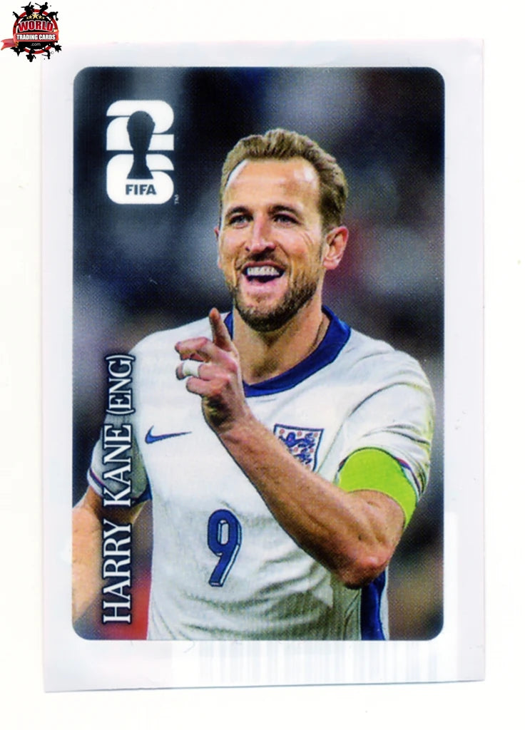 #CC-ESP011 |  | Fifa World Cup Stickers | Harry Kane | England | Coca Cola / SPANISH VERSION | Size 33x50 m/m