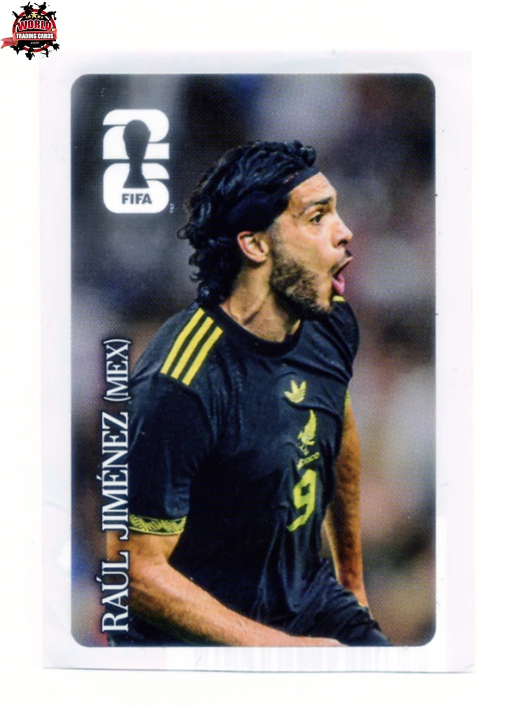 #CC-SRB008 |  | Fifa World Cup Stickers | Raúl Jiménez | Mexico | Coca Cola | SERBIA VERSION | Size 40x60 m/m