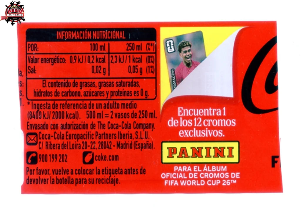 #CC-ESP004 |  | Fifa World Cup Stickers | Josko Gvardiol | Croatia | Coca Cola / SPANISH VERSION | Size 33x50 m/m