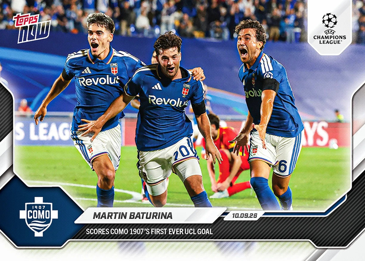 2026-27 | Topps | Now | Uefa Champions League | #014 | Martin Baturina | Base