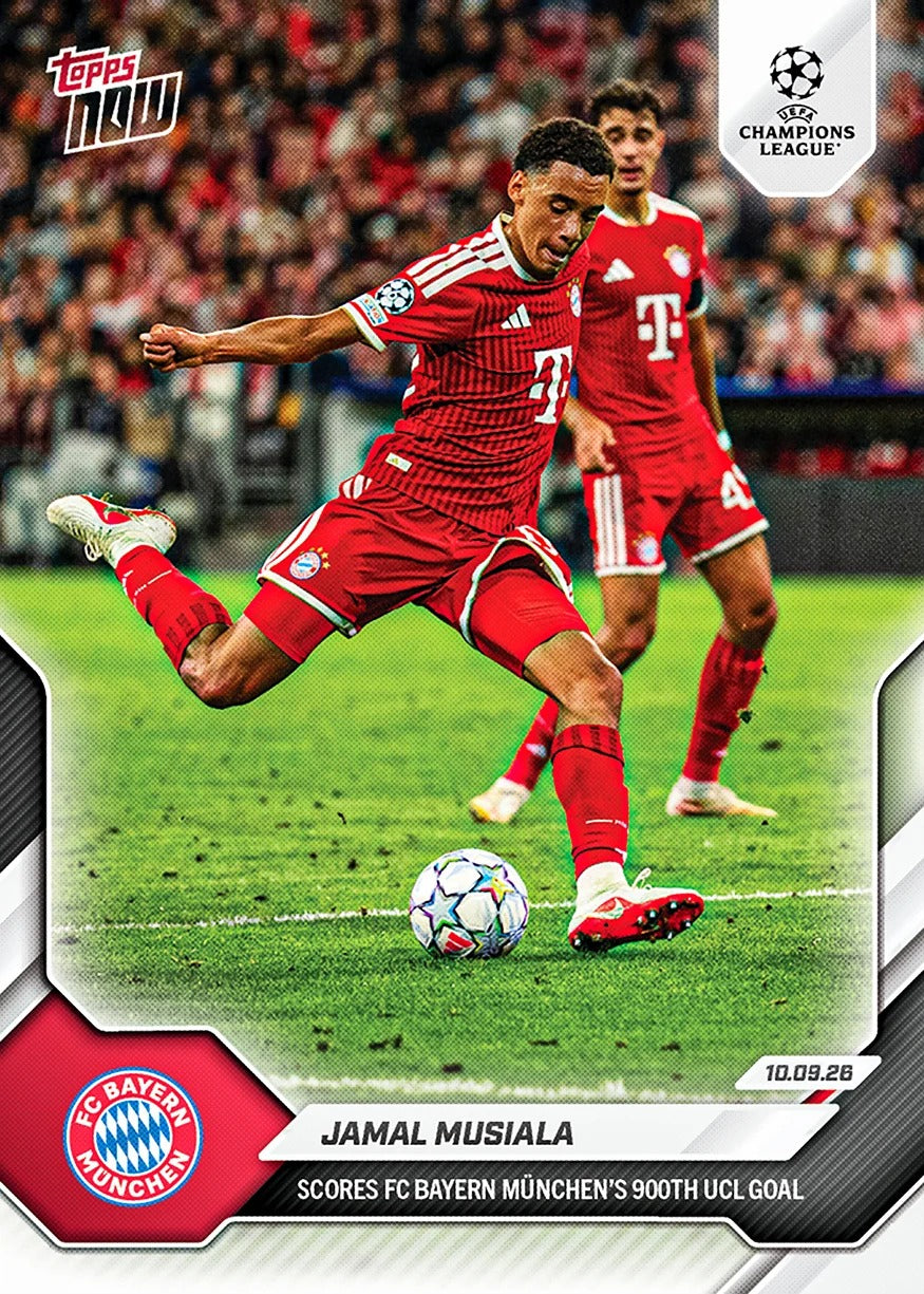 2026-27 | Topps | Now | Uefa Champions League | #017 | Jamal Musiala | Base