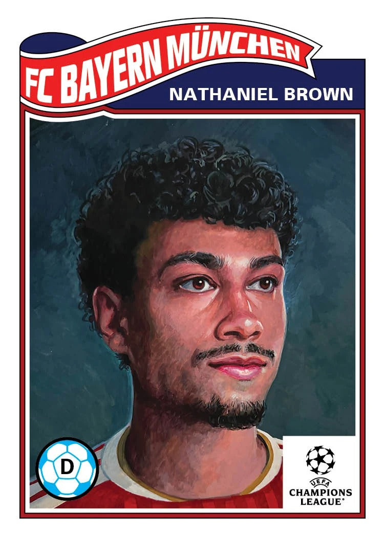 2026 | Topps | Living Set | UCC | #919 | Nathaniel Brown | Bayern Munchen | Base
