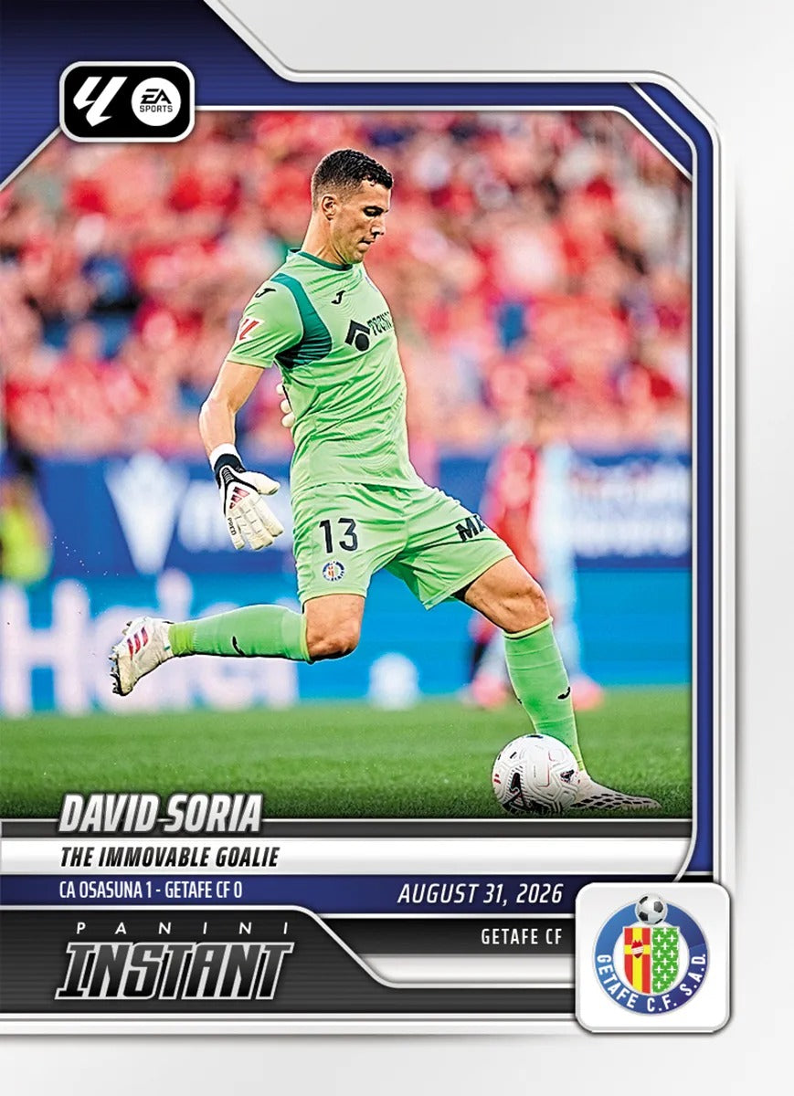 2026-27 | Panini | Instant | La Liga | #001 | David Soria | Base