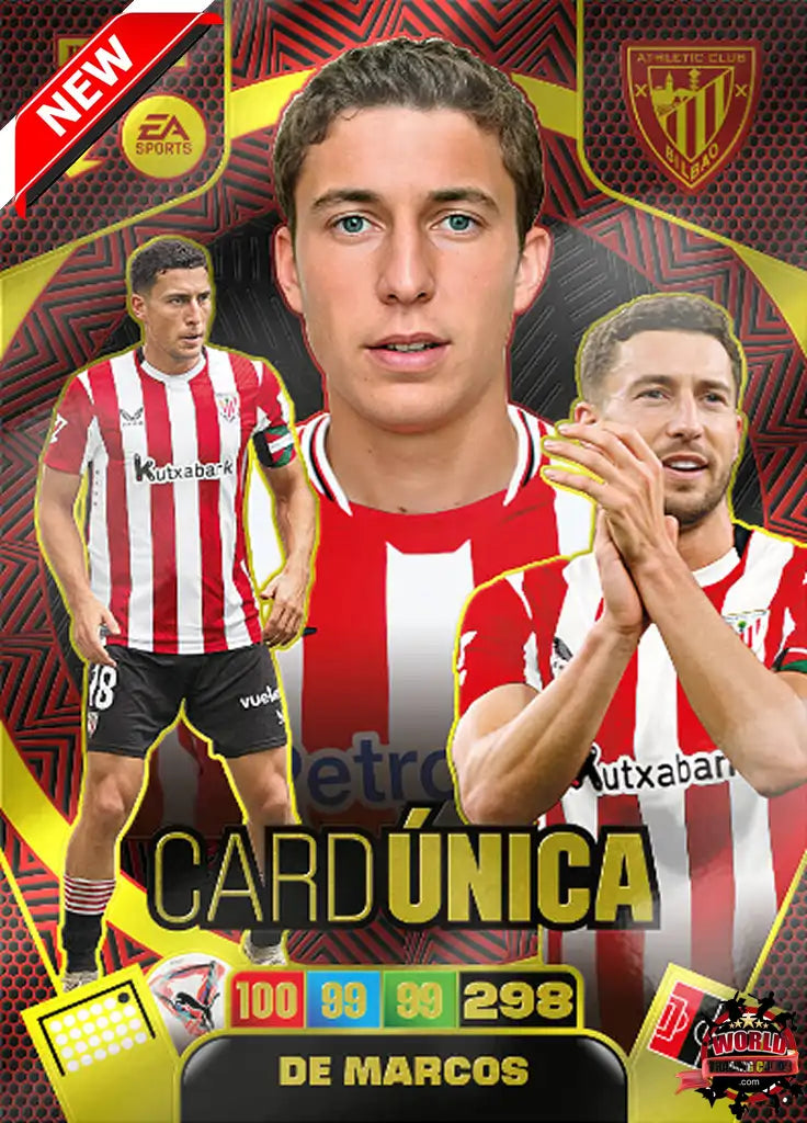 #CU01 | Panini | Adrenalyn XL | La Liga | 2025-2026 | De Marcos | Athletic Club | Single Card