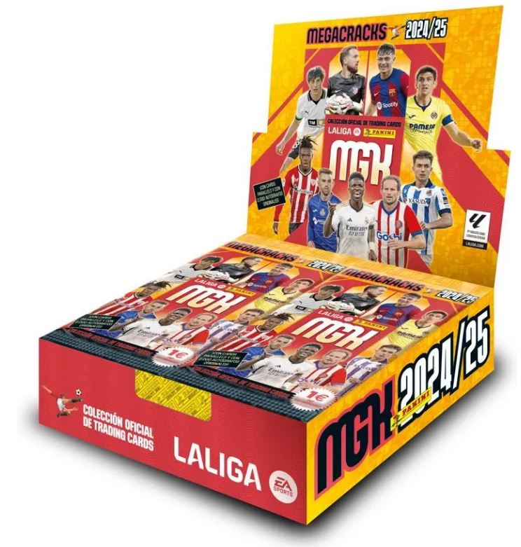 Panini Megacracks 2024/2025 - 1 Box Box 24 Envelopes - Sealed and Guaranteed 2nd Edition