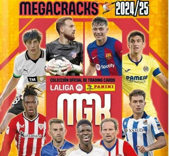 Panini Megacracks 2024/2025 - 1 Box Box 24 Envelopes - Sealed and Guaranteed 2nd Edition
