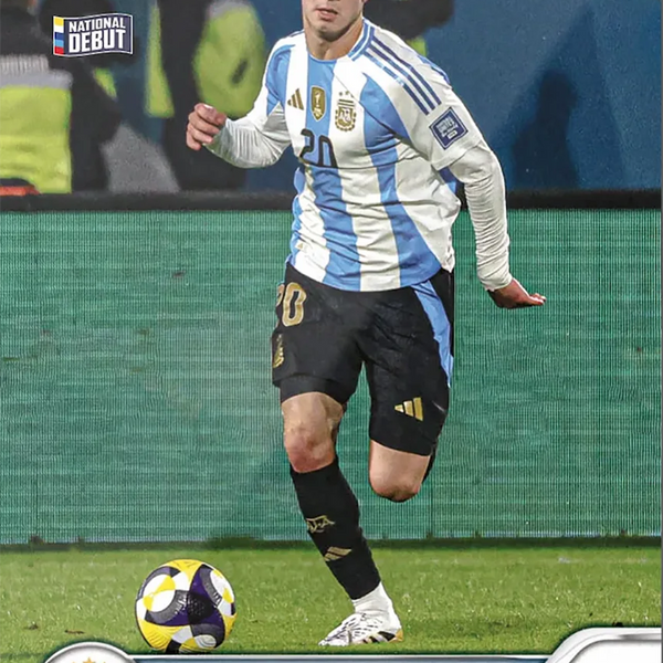 Franco Mastantuono - 2024-25 - Rookie - Argentina - Topps NOW - Card 1
