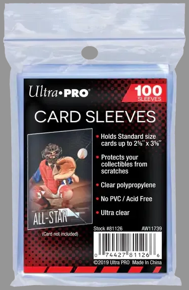 Sleeves Trading Card Penny Sleeves Regular Ultra Pro - World Trading Cards
