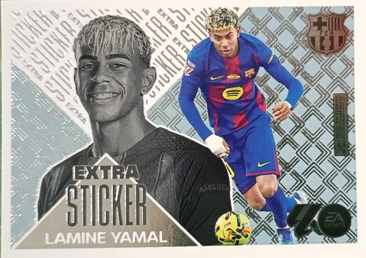 Panini | Liga Este | 2026-2027 | FC Barcelona | Extra Sticker - Silver | #ESP01 | Lamine Yamal