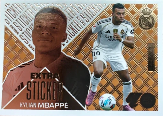 Panini | Liga Este | 2026-2027 | Real Madrid CF | Extra Sticker - Bronce | #ESB02 | Mbappé