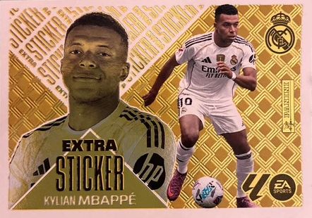 Panini | Liga Este | 2026-2027 | Real Madrid CF | Extra Sticker - Oro | #ESO02 | Mbappé