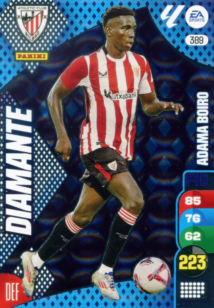 Panini Adrenalyn XL La Liga 2024/2025 - #389 - DIAMOND - ADAMA BOIRO - 1st Edition, RAW Chrome