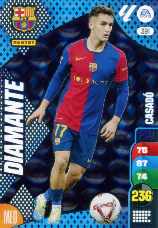 Panini Adrenalyn XL La Liga 2024/2025 - #391 - DIAMANTE - CASADÓ - 1ª Edición, Cromo RAW