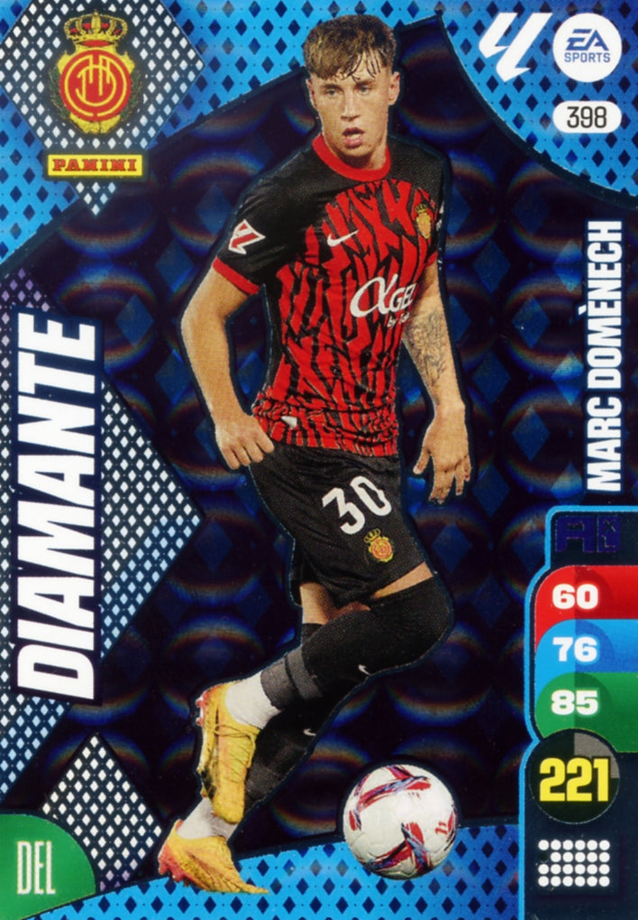 Panini Adrenalyn XL La Liga 2024/2025 - #398 - DIAMOND - MARC DOMÉNECH - 1st Edition, RAW Chrome