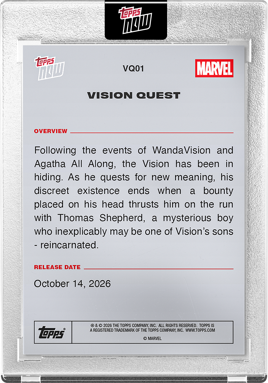 2026 | Topps | Now | Marvel | #WOV01 | Wolverine | Base
