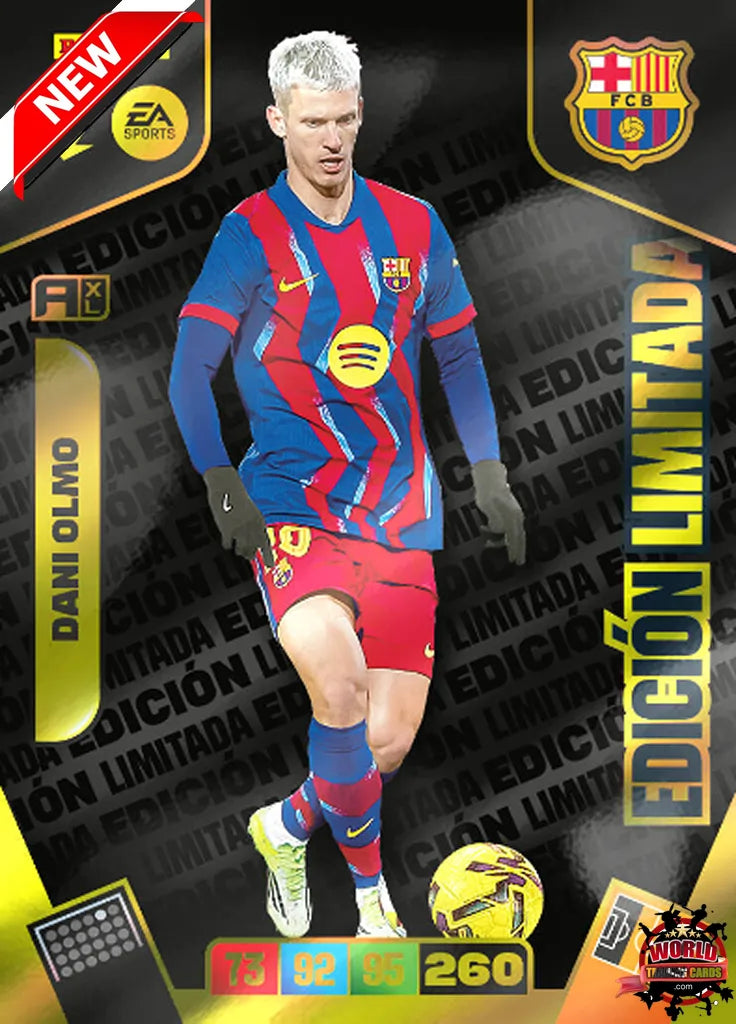 #EL023 | Panini | Adrenalyn XL | La Liga | 2025-2026 | Dani Olmo | Barcelona | Limited Edition